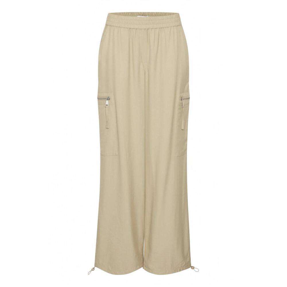 NEW B.YOUNG women's cargo pants in beige